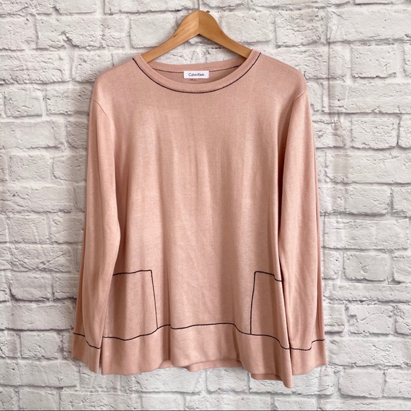 Calvin Klein Blush Pink Sweater